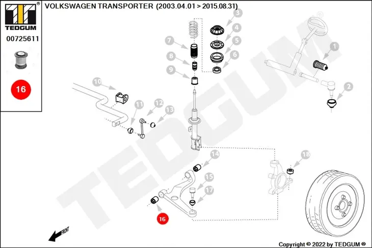 tuleja-wahacza-00725611-ted-numer-katalogowy-czesci-00725611