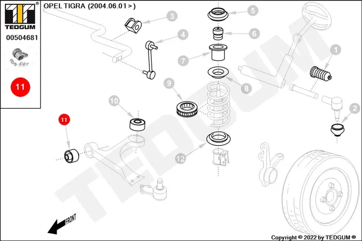 tuleja-wahacza-00504681-ted-numer-katalogowy-czesci-00504681