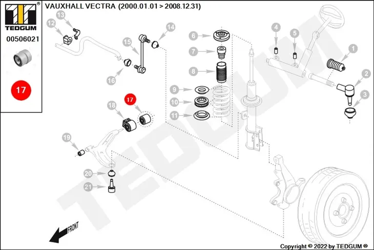 tuleja-wahacza-00506021-ted-jakosc-czesci-zgodnie-z-gvo-q-oryginal-z-logo-producenta-czesci-oem-oes
