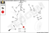tuleja-wahacza-00461463-ted-numer-katalogowy-oryginalu-nissan-54570-50a10