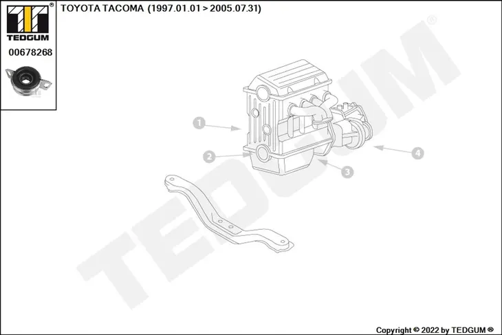 podpora-walu-napedowego-00678268-ted-jakosc-czesci-zgodnie-z-gvo-q-oryginal-z-logo-producenta-czesci-oem-oes