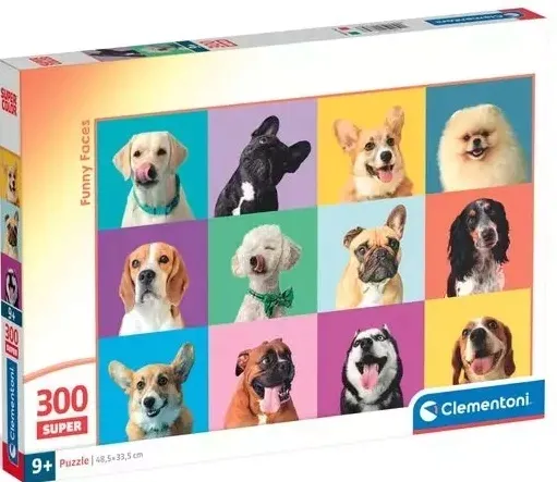 puzzle-300-elementow-funny-faces-clementoni-waga-z-opakowaniem-0-1-kg