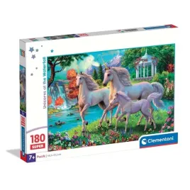 puzzle-180-elementow-unicorns-at-the-waterfal-jednorozce-wodospad