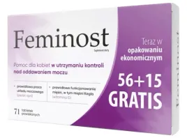 feminost-56-15-tabl-kontrola-nietrzymania-moczu-71-tabletek