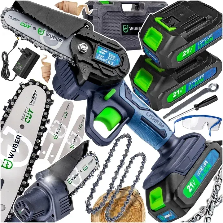 pila-lancuchowa-akumulatorowa-mini-pilarka-galeziowka-2xaku-2xprowadnica