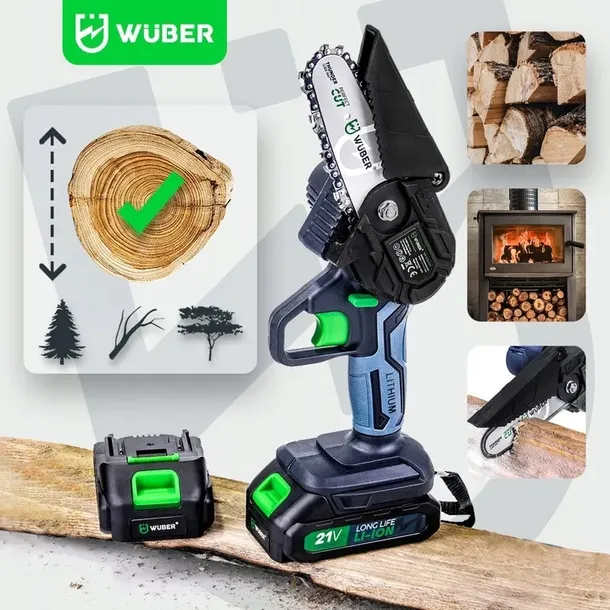 pila-lancuchowa-akumulatorowa-mini-pilarka-galeziowka-2xaku-2xprowadnica-stan-nowy-zasilanie-akumulatorowe