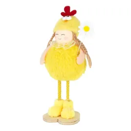 wielkanoc-dekoarcja-wielkanocna-stojaca-dziewczynka-kurczaczek