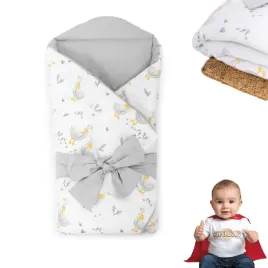 rozek-niemowlecy-becik-otulacz-dwustronny-usztywniany-wzor-gaski