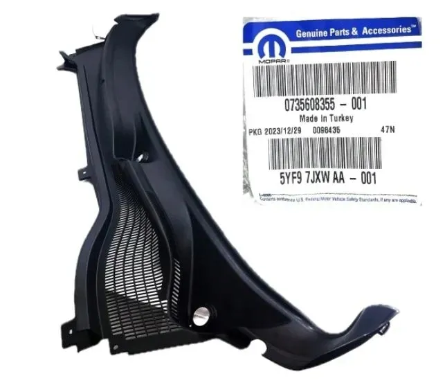 PODSZYBIE PLASTIKOWE PRZÓD FIAT DOBLO 735608355 FCA OE FIAT ORYGINAŁ