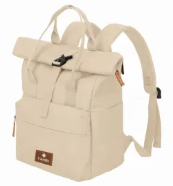 plecak-miejski-rolowany-z-uchwytem-travelite-basics-bezowy