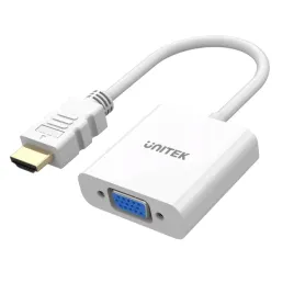 unitek-adapter-hdmi-na-vga-fullhd-1080p-60hz-bialy