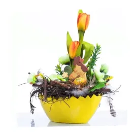 doniczka-skorupka-oslonka-wielkanocna-18cm-zolta