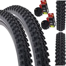 2x-kenda-k898-opona-rowerowa-26x195-gorska-zestaw-z-detkami-2-komplety