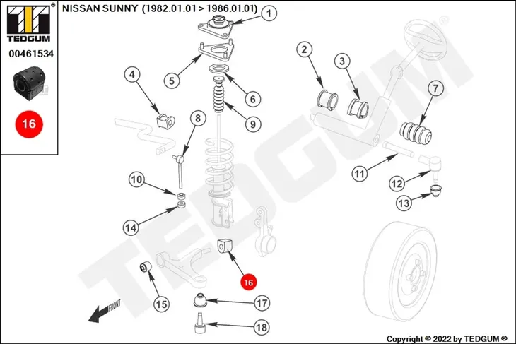 tuleja-wahacza-00461534-ted-numer-katalogowy-czesci-00461534