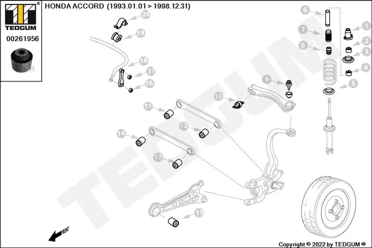 tuleja-amortyzatora-00261956-ted-numer-katalogowy-czesci-00261956
