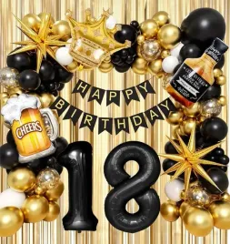scianka-balony-zestaw-balonow-na-osiemnastke-18-urodziny-czarno-zlote-91szt