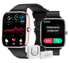 smartwatch-giewont-gw230-3-tarcza-rozowe-zloto-i-czarny-pasek-silikonowy