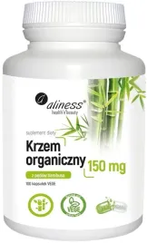 aliness-krzem-organiczny-150-mg-100-vege-kaps-elastyczna-skora-krzemionka