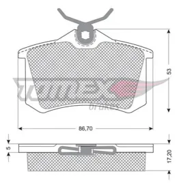 klocki-ham-audi-vw-tyl-10-781-tom