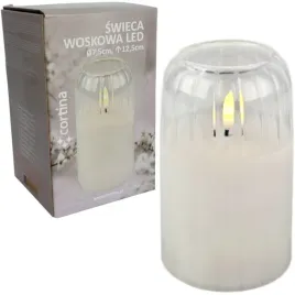 swieca-woskowa-szklana-cortina-14-25-phn-wklad-znicz-led-fi75-biala-125cm