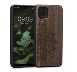 etui-kwmobile-do-samsung-galaxy-m22-drewno-brazowy