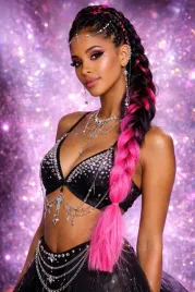 jumbo-wlosy-syntetyczne-do-warkoczy-ombre-by3-czarny-roz-120-cm