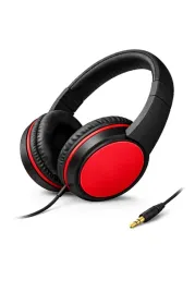 sluchawki-nauszne-tech1-extra-bass-stereo-3-5mm-czerwono-czarne