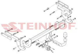 hak-holowniczy-toyota-yaris-08-2014-t-231-ste