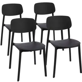 4-x-krzeslo-ogrodowe-taras-balkon-ogrod-nowoczesne-plastikowe-lara-czarne