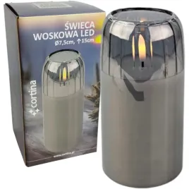 swieca-woskowa-szklana-cortina-15-25-phn-wklad-znicz-led-fi75-szara-15cm