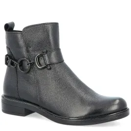 caprice-25300-czarne-botki-damskie-plaski-obcas-skorzane-r-36