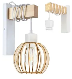 lampa-kinkiet-scienny-drewniany-led-zwis-na-kablu-klosz-1xe27-loft-bialy