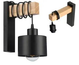 lampa-kinkiet-scienny-drewniany-led-zwis-na-kablu-klosz-1xe27-loft-czarny