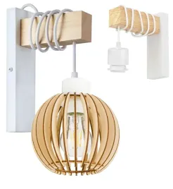 lampa-kinkiet-scienny-drewniany-led-zwis-na-kablu-klosz-1xe27-loft-bialy