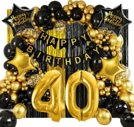 dekoracje-balony-scianka-zestaw-balonow-na-40-urodziny-120-szt