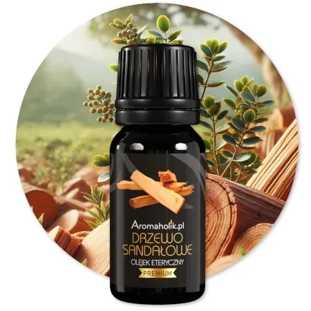 Olejki Eteryczne Aromaholik | Drzewo Sandałowe 10ml - Aromaterapia