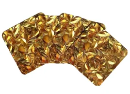 podstawka-pod-kubek-zlote-listki-kpl-4-sztuki