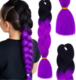 warkocz-ombre-jumbo-czarno-fioletowe