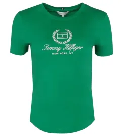 tommy-hilfiger-t-shirt-damski-slim-zielony-s