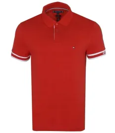 tommy-hilfiger-polo-meskie-slim-czerwone-m