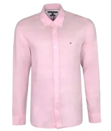 tommy-hilfiger-koszula-meska-lniana-rozowa-s