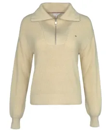 tommy-hilfiger-sweter-damski-czesciowo-rozpinany-bezowy-xs