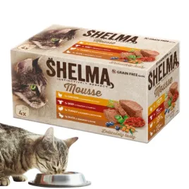 karma-mokra-dla-kota-shelma-mus-mix-kurczak-wolowina-indyk-kaczka-box-4x85g