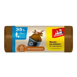 jan-niezbedny-worki-na-smieci-35l-do-segregacji-na-bioodpady-20-szt-brazowe