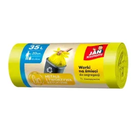 jan-niezbedny-worki-na-smieci-35l-do-segregacji-plastiku-metalu-20szt-zolte