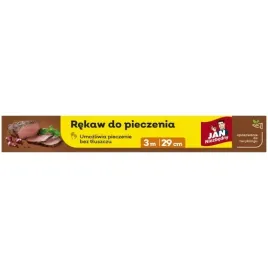 jan-niezbedny-rekaw-do-pieczenia-miesa-warzyw-bez-tluszczu-3mx29cm-klipsy