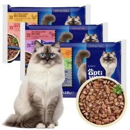 karma-mokra-dla-kota-optivital-saszetki-kawalki-w-sosie-mix-6-smakow-12x85g