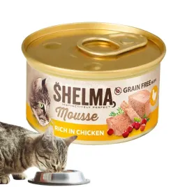 mokra-karma-dla-kota-shelma-mus-z-kurczkiem-zurawina-tymianek-85g-bez-zboz
