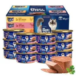 mokra-karma-dla-kota-optivital-multibox-mix-4-smakow-mini-puszka-12x85g