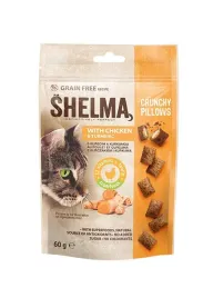 snacki-chrupiace-poduszeczki-dla-kota-bezzbozowe-shelma-kurczak-kurkuma-60g